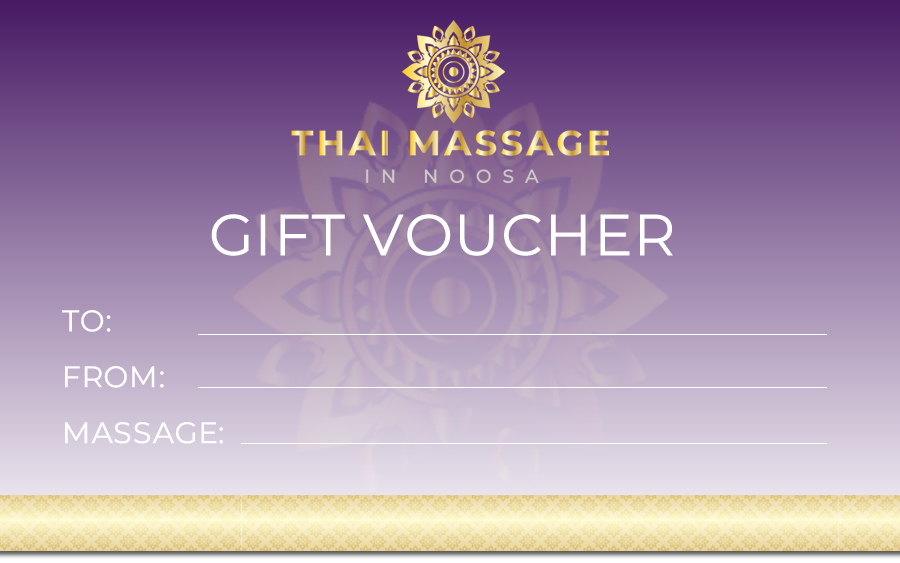 Thai Massage Gift Voucher